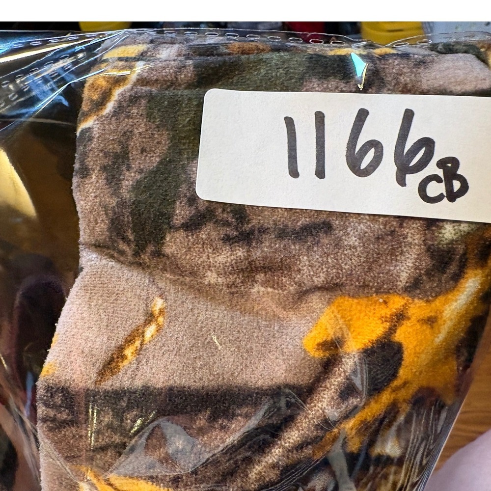 North 15 Fleece Lounge Pants Kids 10/12 Brown Camo Good Wildlife Print RN63525 - Picture 6 of 6
